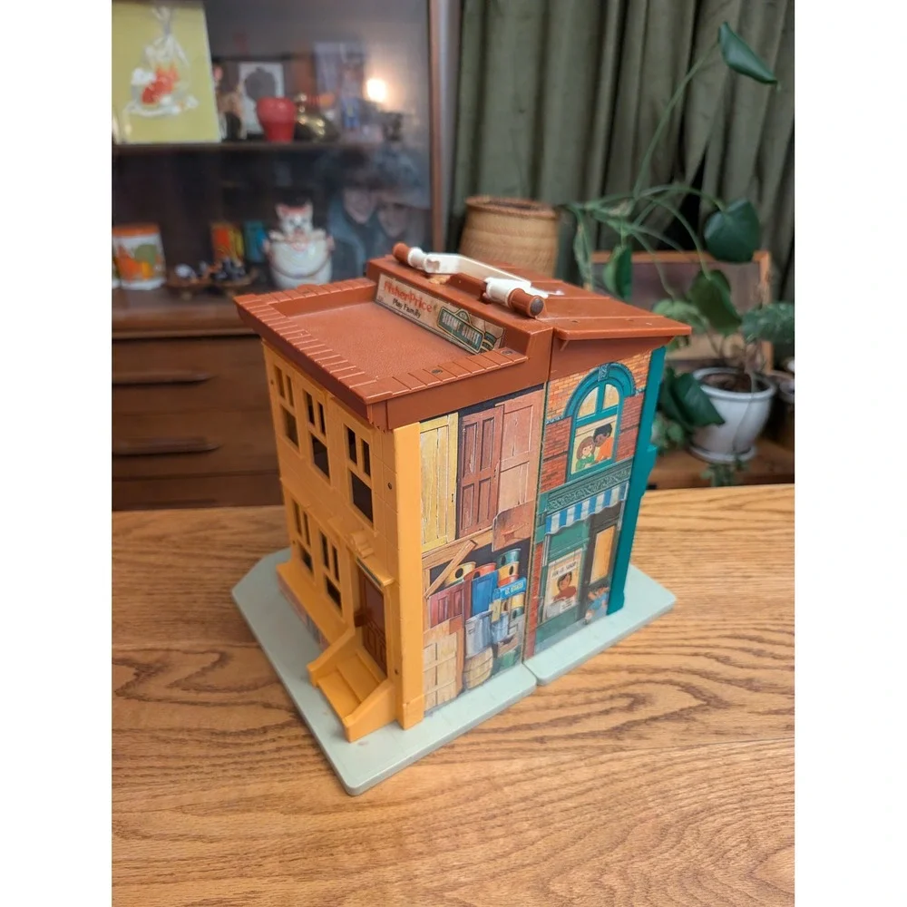 Vintage 1975 Fisher Price Sesame Street‎ Play Family House Set 938 Hoopers Store
